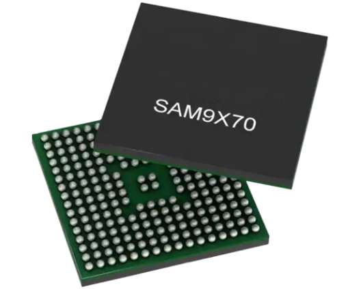 Microchip SAM9X75-I/4PB超低功耗微處理器（MPU） 、運(yùn)行頻率高達(dá)800MHz。
