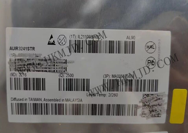 英飛凌柵極驅動器《AUIR3241STR》高邊 Mosfet 驅動器，用于背靠背拓撲結構