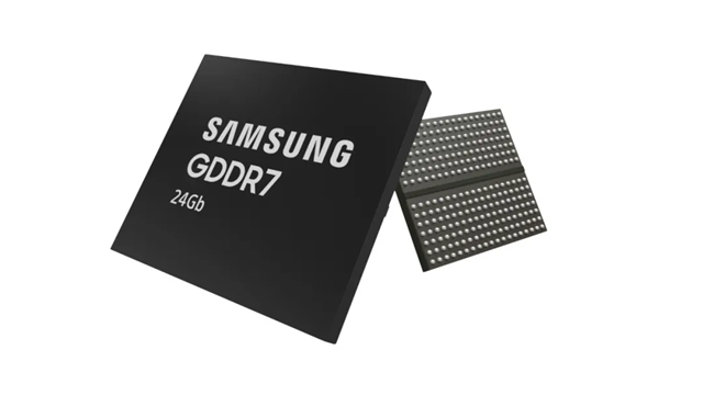 三星開發(fā)出其首款24Gb GDDR7 DRAM，助力下一代人工智能計(jì)算