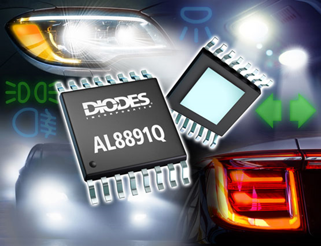 Diodes 公司宣布推出AL8891Q LED 驅(qū)動(dòng)器，擴(kuò)大符合汽車標(biāo)準(zhǔn)的產(chǎn)品組合。