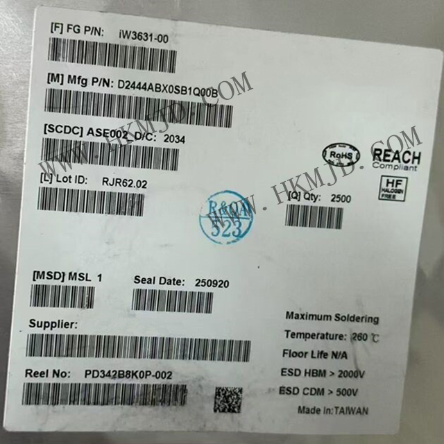 現(xiàn)貨供應(yīng) IW3631-00：高性能、高集成度 LED 驅(qū)動控制器，提供原裝正品