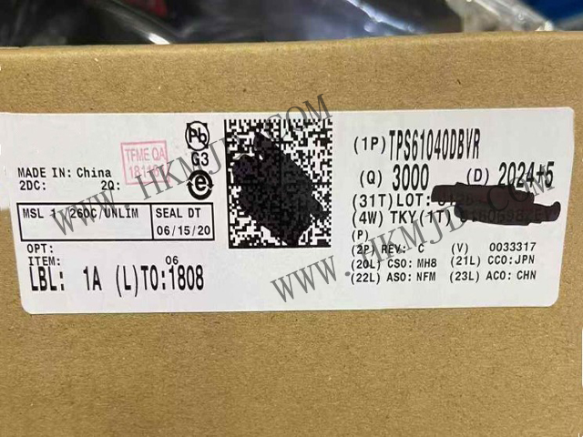 明佳達(dá)供應(yīng) [TI] TPS61040DBVR 28V、400mA 開關(guān)升壓轉(zhuǎn)換器