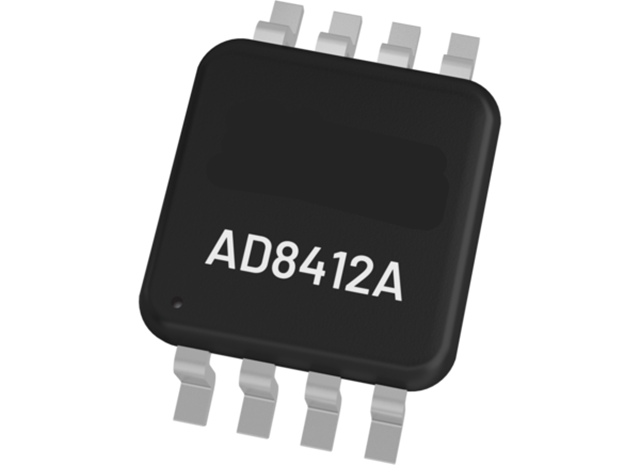 AD8412ABRMZ電流檢測(cè)放大器：1.8MHz 高帶寬、?2V 至 50V 寬輸入電壓范圍