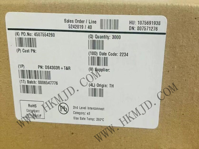 供應 Maxim DS4303R 電子可編程電壓基準，適用于自動工廠校準