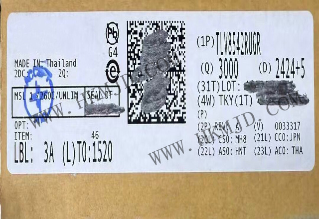 [供應(yīng) TI 放大器] TLV8542RUGR 500nA，RRIO 運(yùn)算放大器