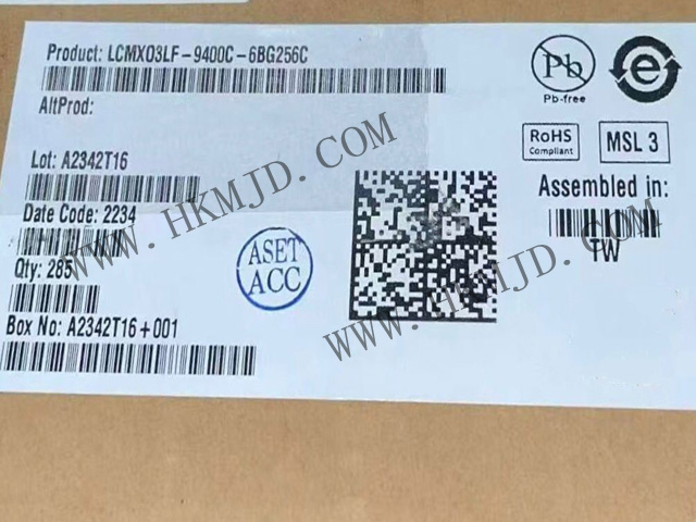 Lattice(萊迪斯) MachXO3 LCMXO3LF-9400C-6BG256C 嵌入式 FPGA - 現場可編程門陣列